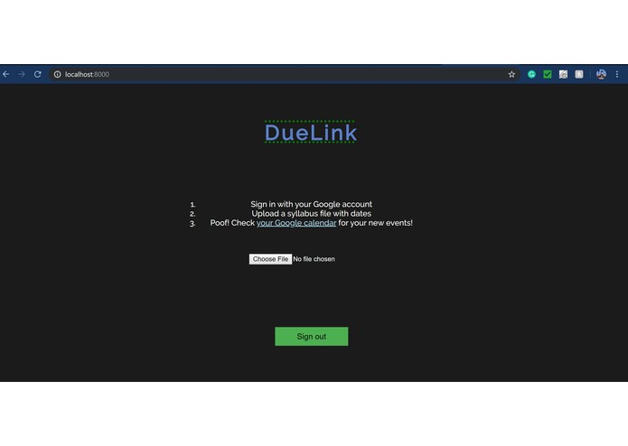 DueLink – screenshot 1