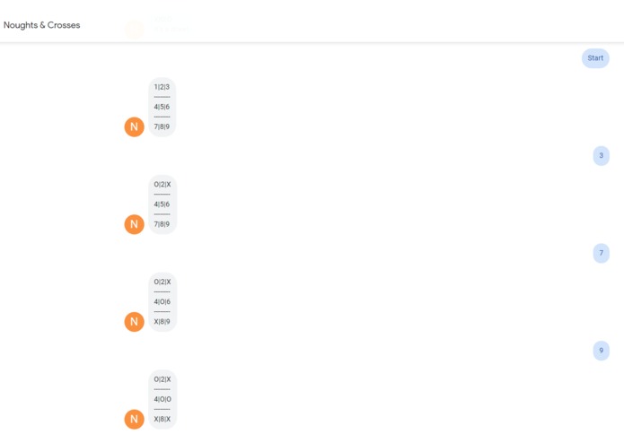 noughts-and-crosses – screenshot 1