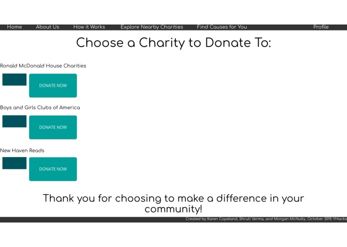 Change for Charity – screenshot 12