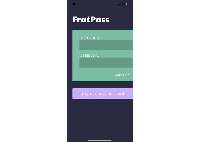 FratPass – screenshot 1