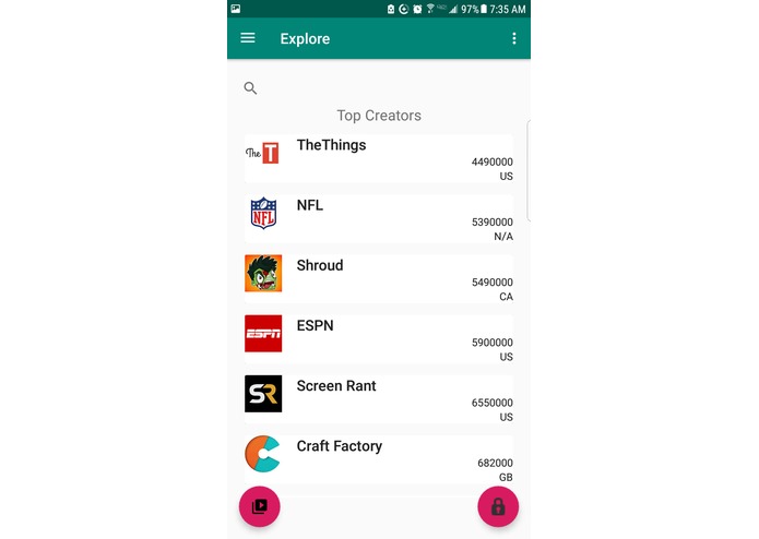 Socialink – screenshot 2