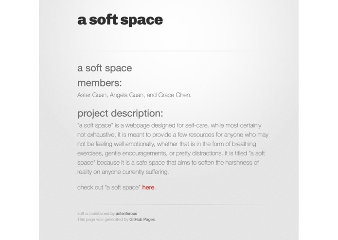 a soft space – screenshot 4