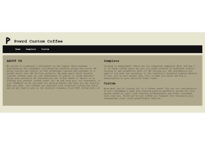 Powrd Custom Coffee Roasting – screenshot 2