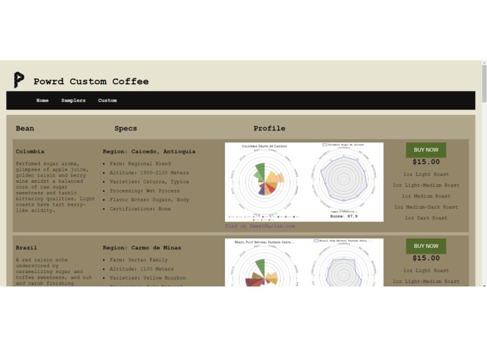 Powrd Custom Coffee Roasting – screenshot 4