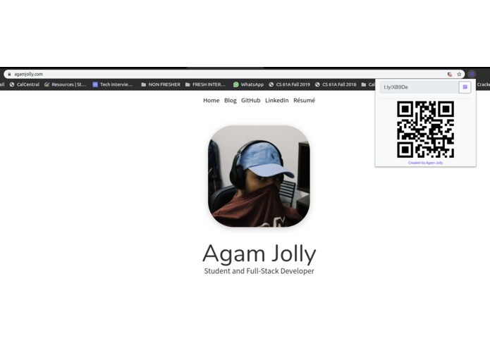 Wee! - URL Shortening Browser Extension – screenshot 1