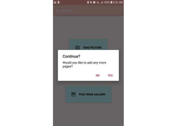 LiveMenu – screenshot 2