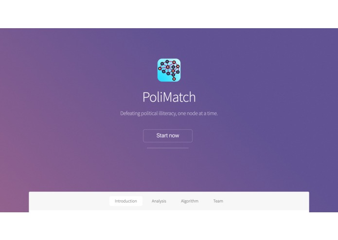 PoliMatch – screenshot 1