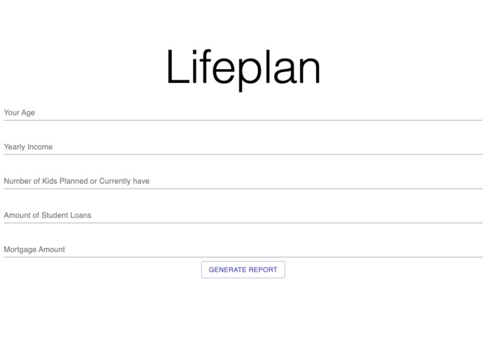 lifeplan – screenshot 1