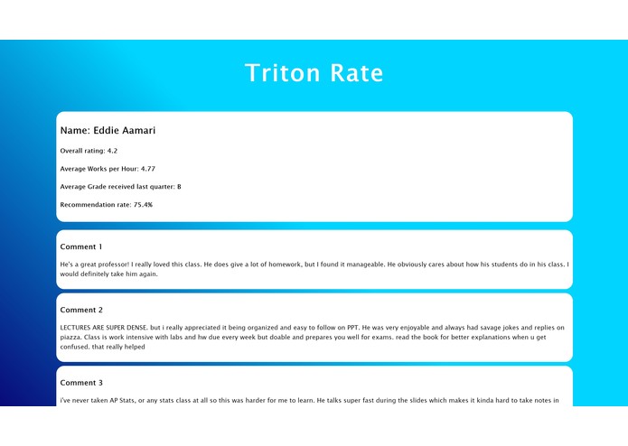 Triton Rate – screenshot 4