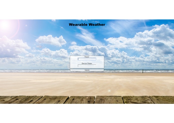 Wearable Weather – screenshot 2