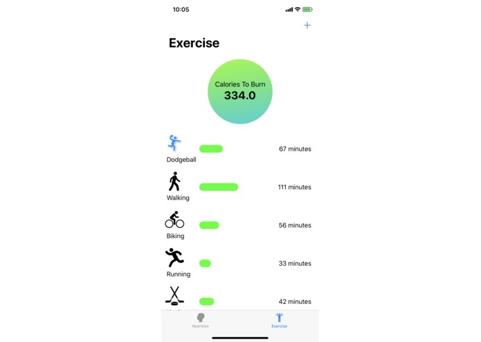 NutriFitness – screenshot 3
