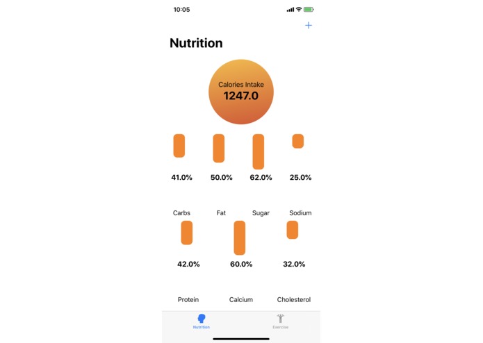 NutriFitness – screenshot 2