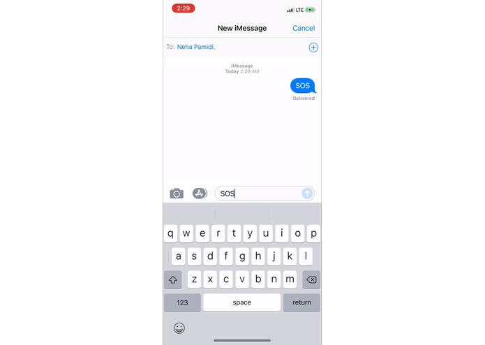 SafeRoute – screenshot 2