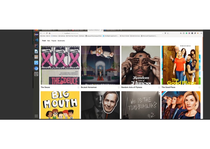 TV-and-movie-recommendation-Dapp – screenshot 1
