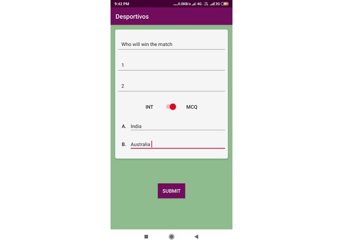 DeSportivos – screenshot 2