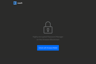 Arweave Vault