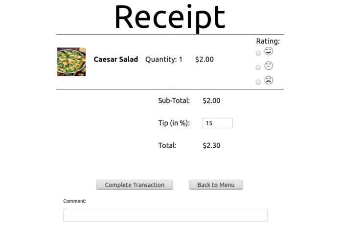 Restaurant POS – screenshot 2