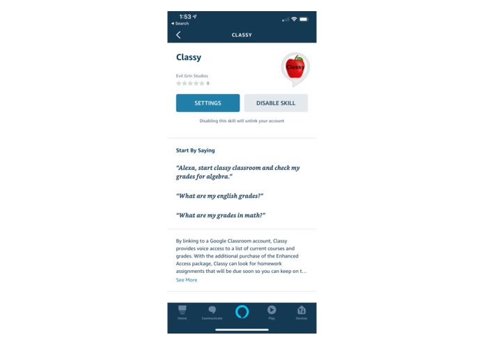 Classy – screenshot 1