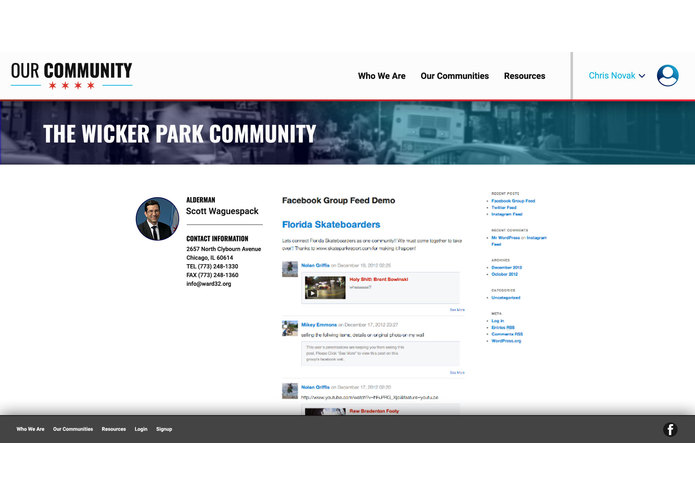 OurCommunity – screenshot 2