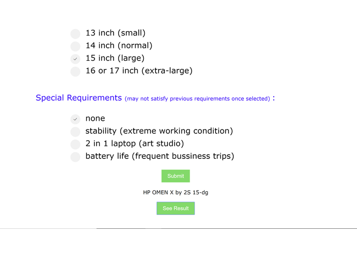 Find Your Laptop Choice – screenshot 3