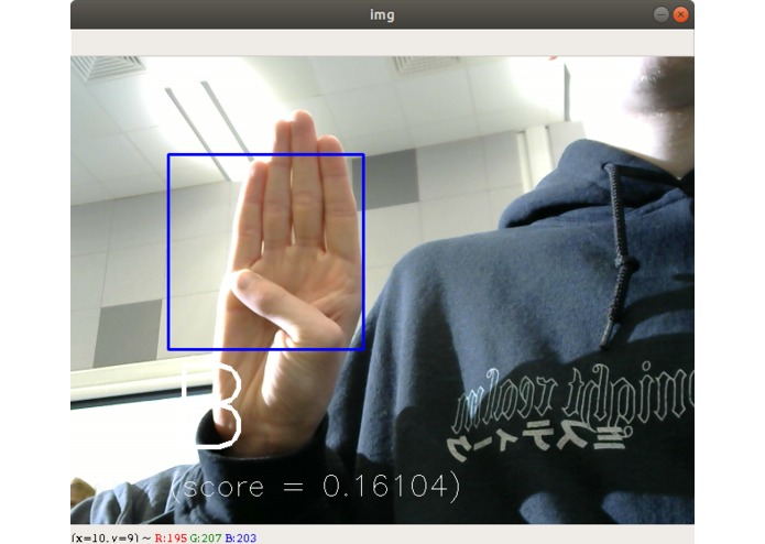 Sign Language Test Using Machine Learning – screenshot 3