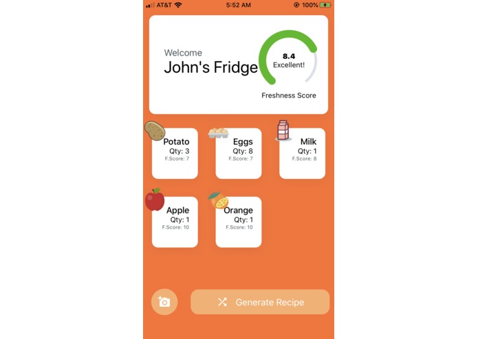 FridgeMe – screenshot 3