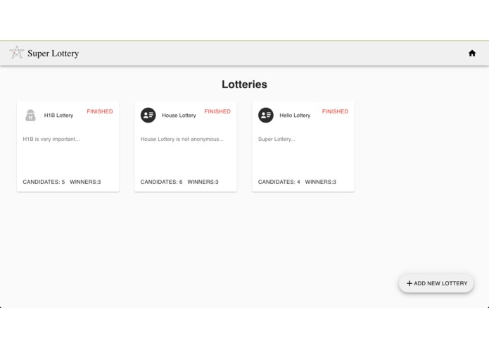 Super Lottery – screenshot 1