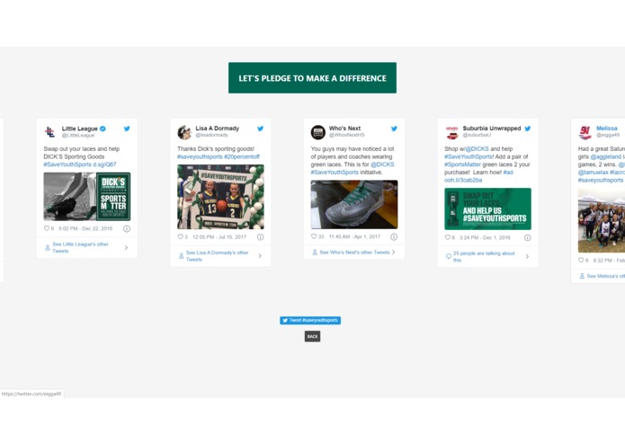 Real-Time for #saveyouthsports – screenshot 2