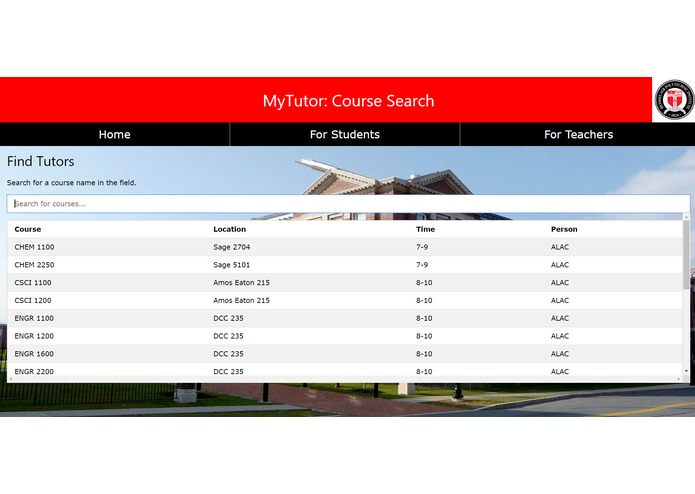 MyTutor – screenshot 1