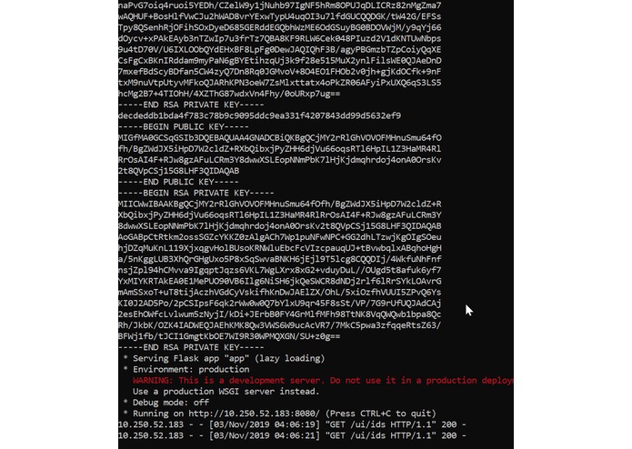 BlockChainBanking – screenshot 2