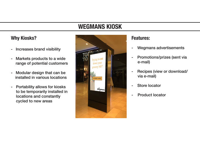 Wegmans Kiosk – screenshot 2