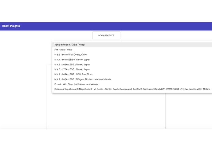 Relief-Insights – screenshot 3