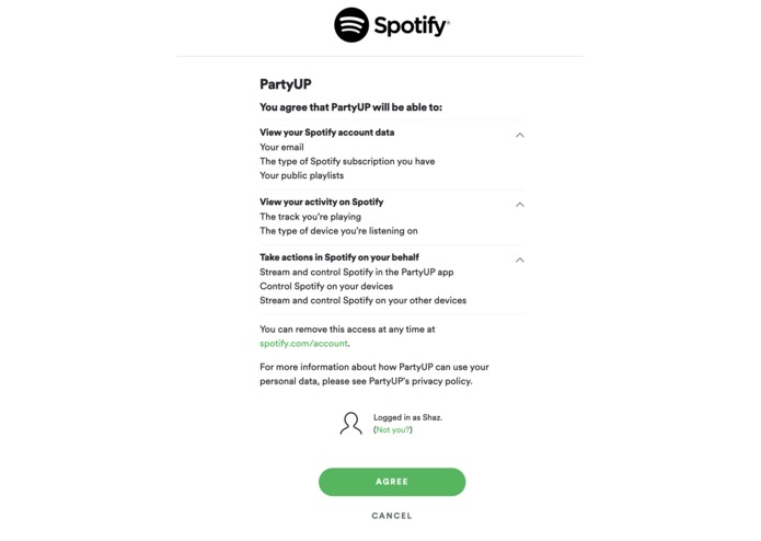 PartyUp – screenshot 2