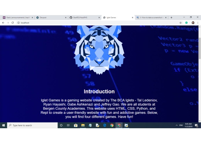 Iglet Games – screenshot 2