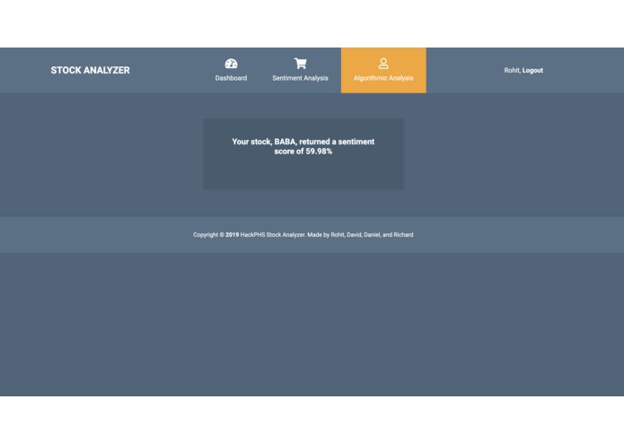 Stock Analyzer – screenshot 1