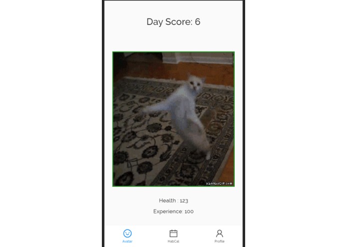 HabCal – screenshot 3