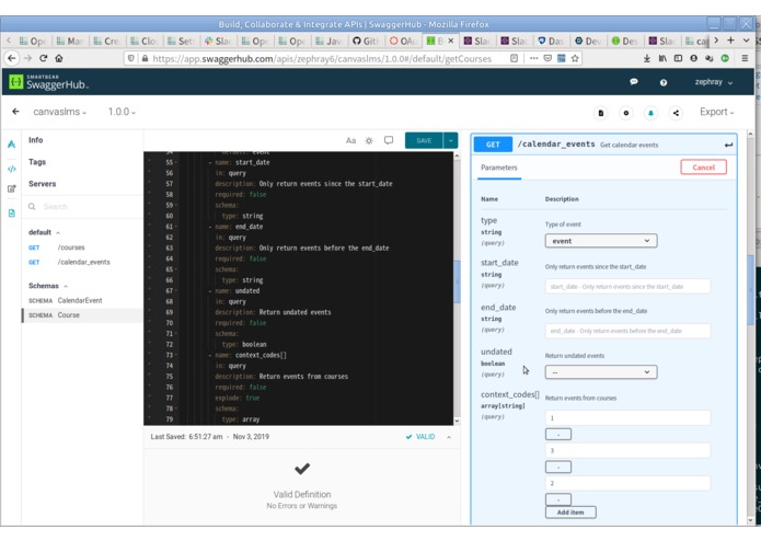Transposit Canvas LMS Slack Bot – screenshot 2