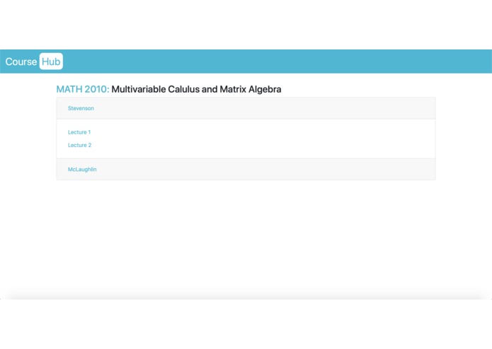 CourseHub – screenshot 4