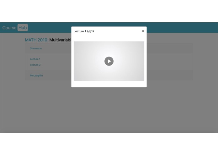 CourseHub – screenshot 5