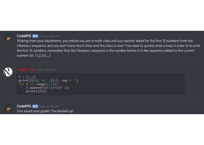 CodeRPG – screenshot 1