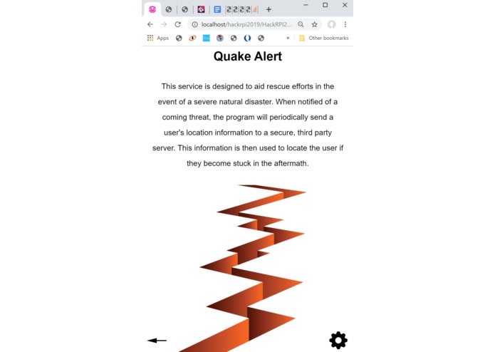 Quake Alert – screenshot 2