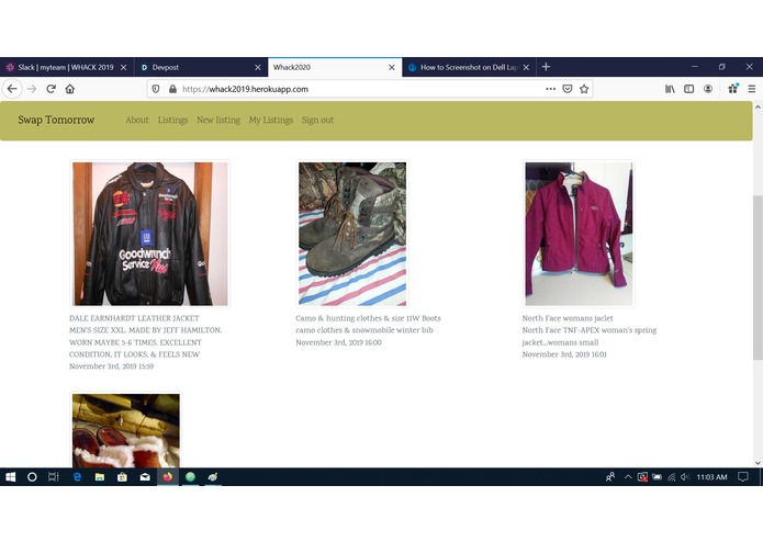 Swap Tomorrow – screenshot 2
