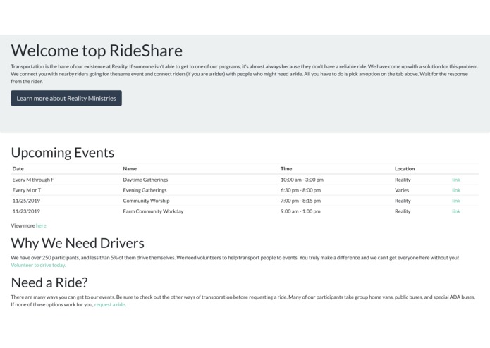 Ride Share – screenshot 2