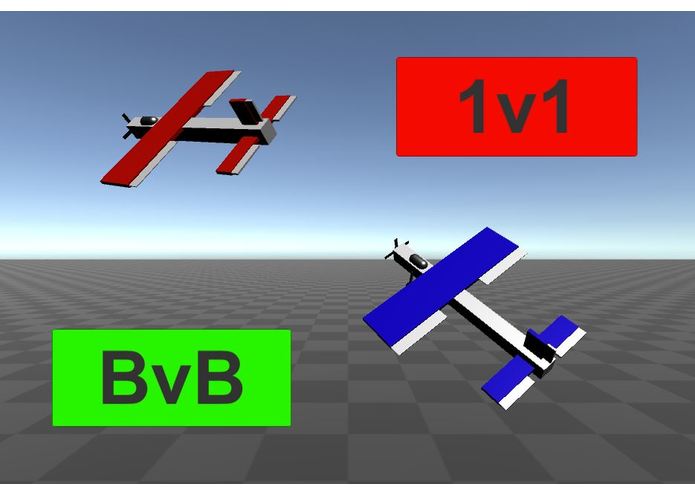 Neural-Agent Dogfighting Flight Simulator – screenshot 1