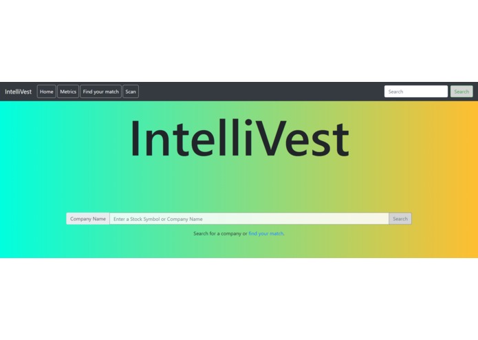 IntelliVest – screenshot 1