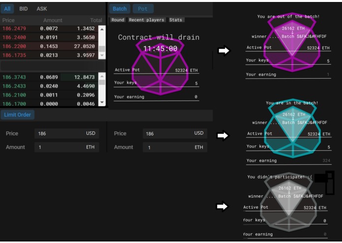 Liqui3D (Game of DEXes) – screenshot 2