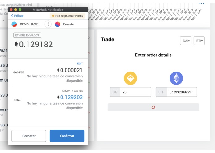 CryptoExchange – screenshot 4
