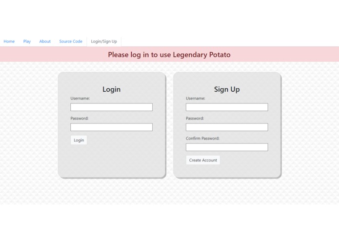 legendary-potato – screenshot 2