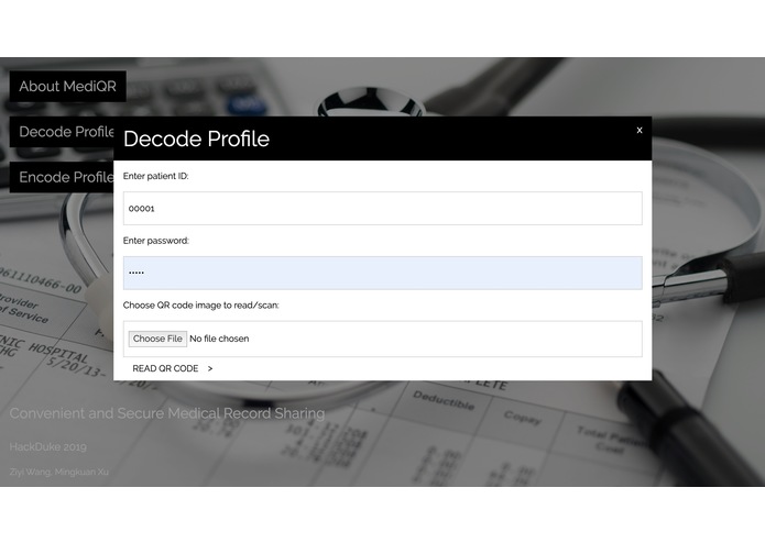 MediQR – screenshot 4