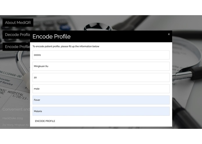 MediQR – screenshot 3